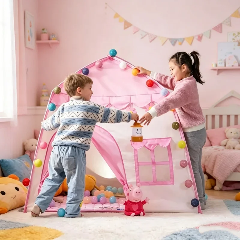 Kids Outdoor Tent - Tenda Bermain Anak Portabel, Rumah Aktivitas,