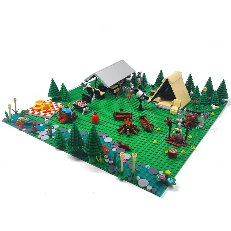 Kids Outdoor Tent - MOC Berkemah Di Luar Ruangan dan