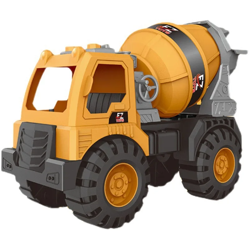 Kids Outdoor Dump Truck - Set Mainan Mobil Truk Sampah Mixer