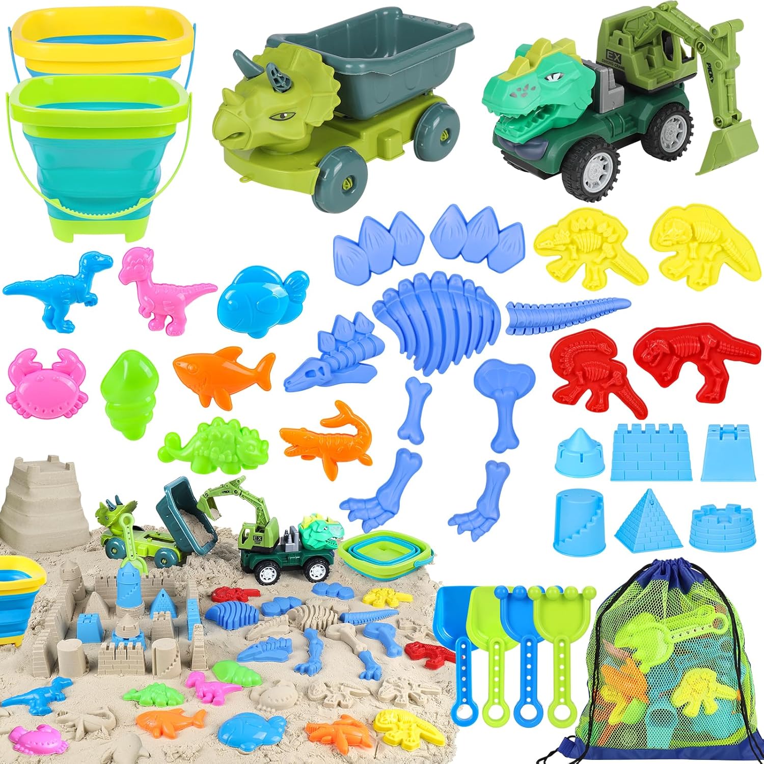 Kids Outdoor Dump Truck - Mainan Pasir Pantai, Mainan Kotak Pasir