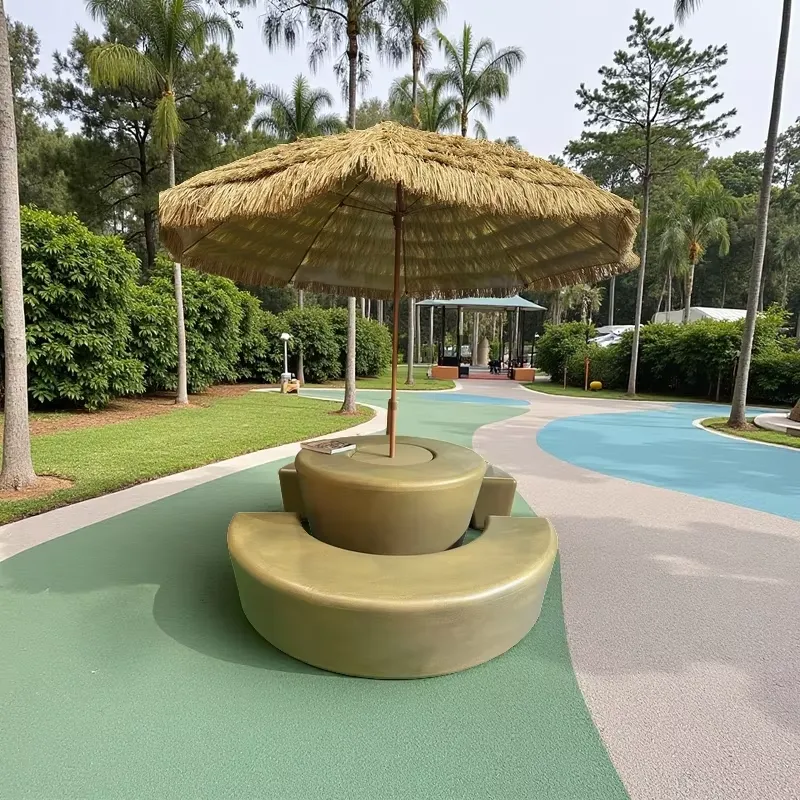 Kids Outdoor Table And Chair Set - Set Meja dan Kursi Bundar Modern