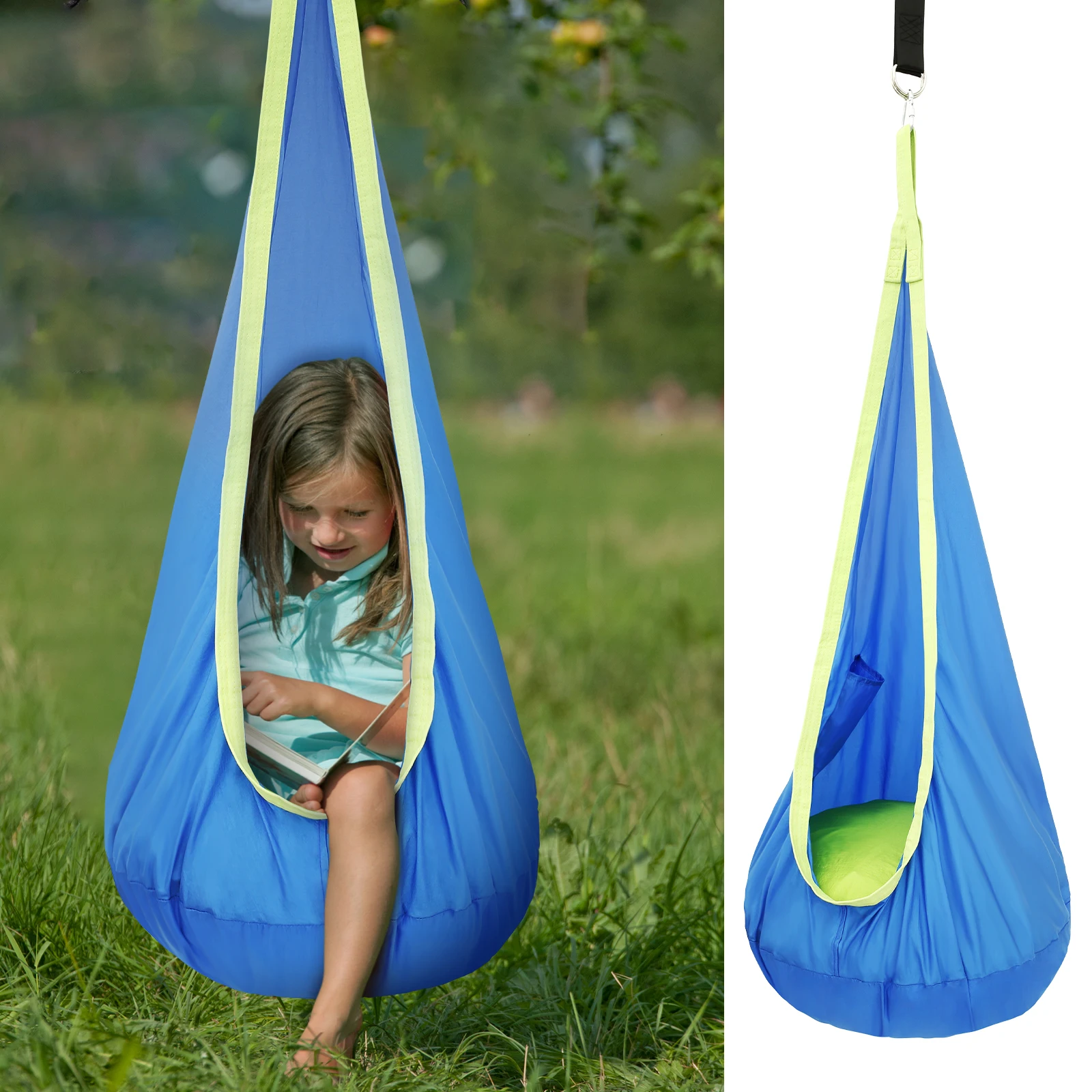 Kids Outdoor Swing Chair - Kursi Ayun Sensorik Anak, Kursi Ayun