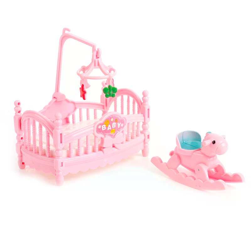 Kids Outdoor Table And Chair Set - Set Tempat Tidur Bayi Miniatur Kuda