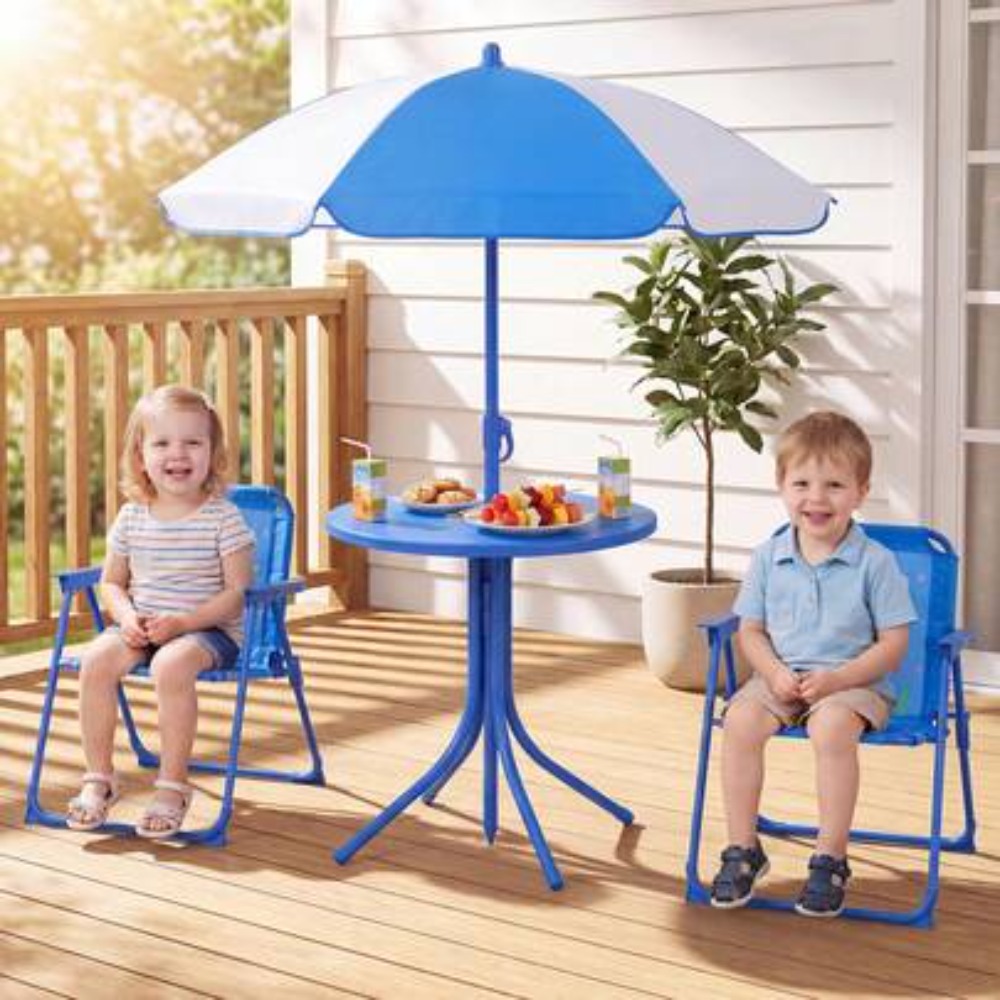 Kids Outdoor Table And Chair Set - Set Meja Piknik Anak untuk Luar