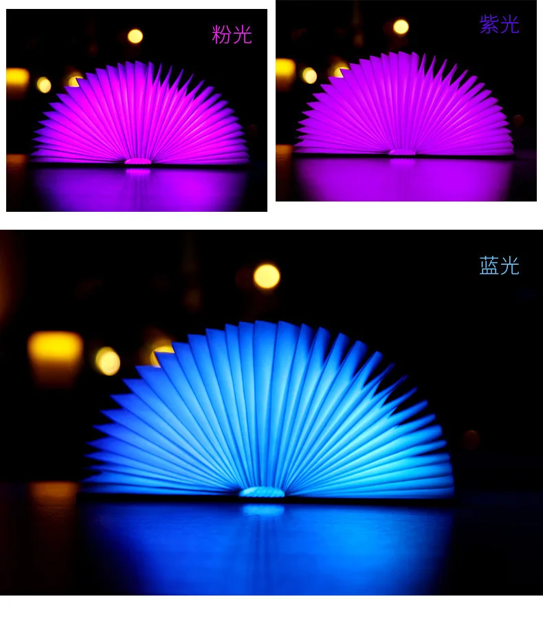 Lampu malam LED kreatif lipat  - Kids Outdoor Wooden Table ulasan dan harga