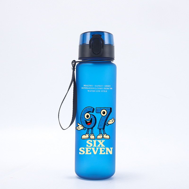 Botol Minum Sedotan 650ML Six  - Kids Outdoor Movies ulasan dan harga