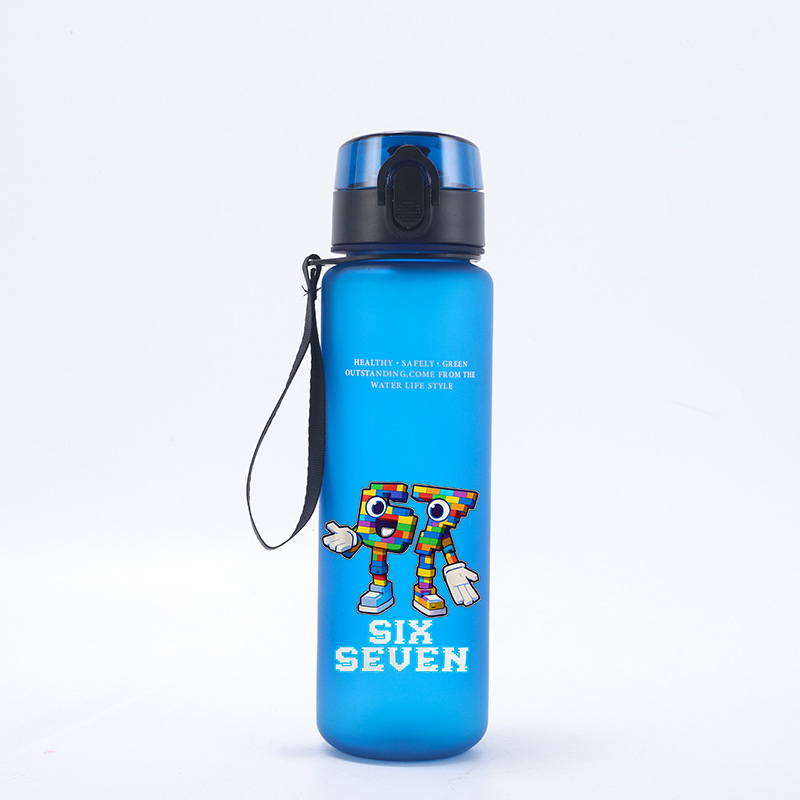 Botol Minum Sedotan 650ML Six  - Kids Outdoor Movies ulasan dan harga