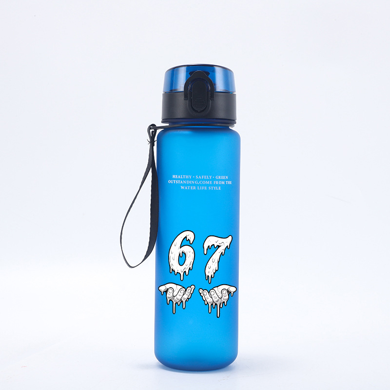 Botol Minum Sedotan 650ML Six  - Kids Outdoor Movies ulasan dan harga
