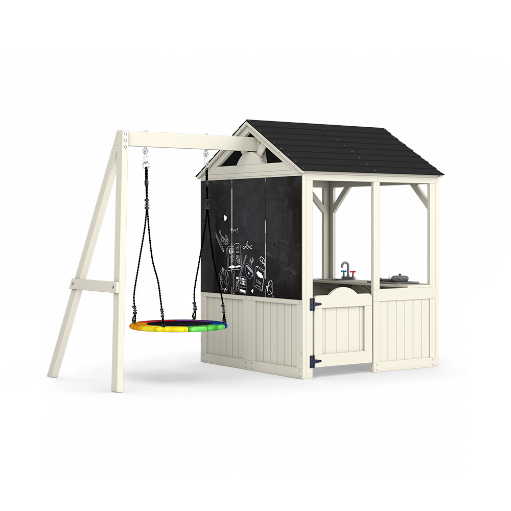 Perlengkapan Taman, Perabotan  - Kids Outdoor Wooden Table ulasan dan harga