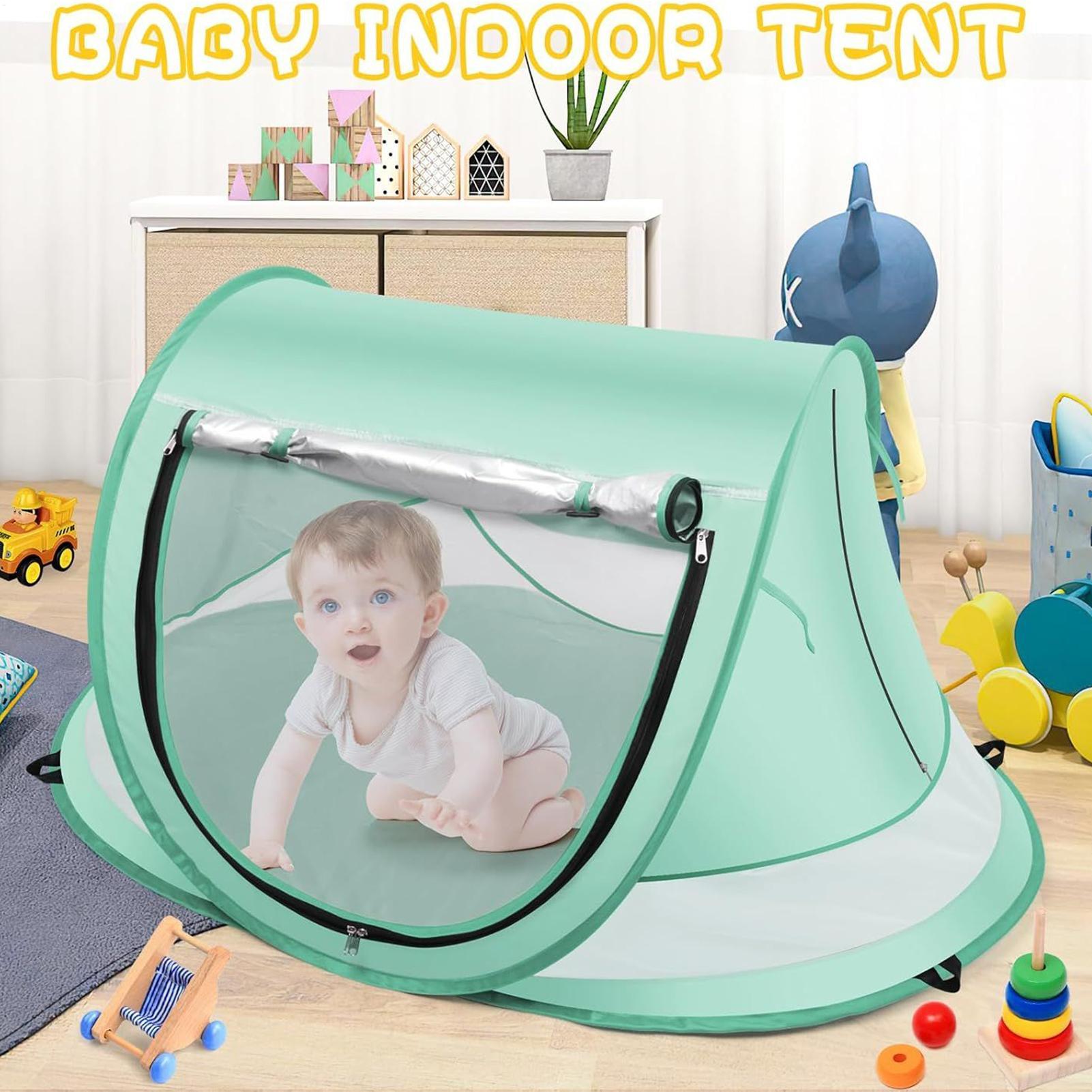 Tenda Pantai Bayi Lipat Anti U - Kids Outdoor Tent ulasan dan harga