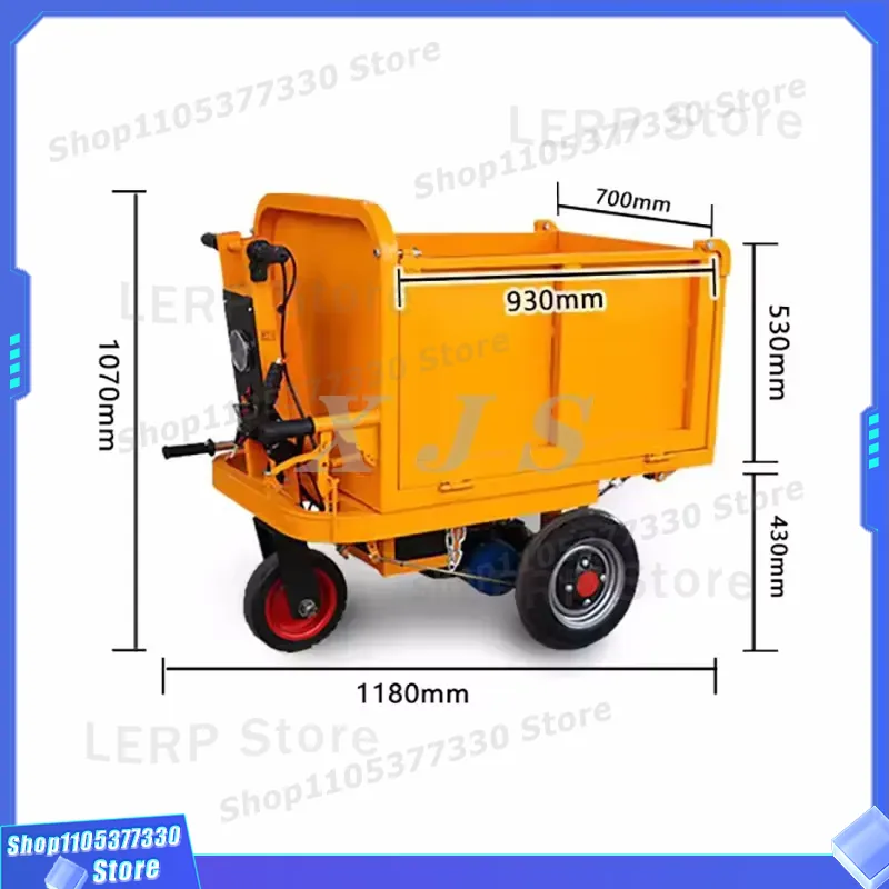 Truk Sampah Listrik Mini, Trol - Kids Outdoor Dump Truck ulasan dan harga