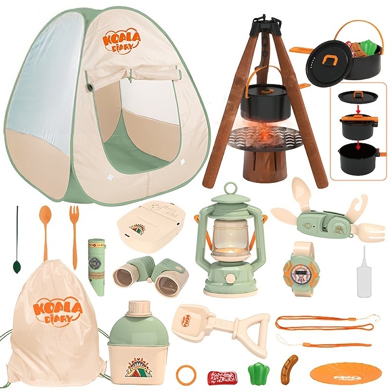 Set mainan berkemah anak, Kit  - Kids Outdoor Teepee ulasan dan harga