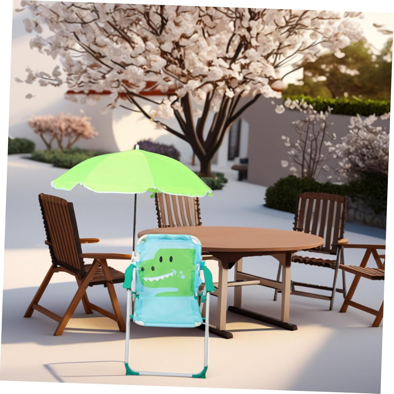 1 Set Kursi Pantai Lipat denga - Kids Outdoor Lounge Furniture ulasan dan harga