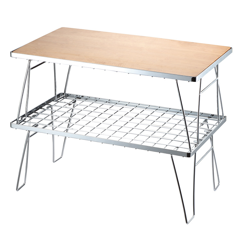 CAMPINGMOON T-2301 Meja Berkem - Kids Outdoor Wooden Table ulasan dan harga