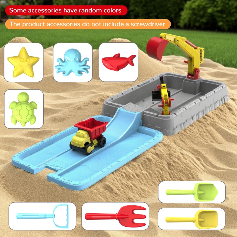 MQUDUO Set Mainan Truk Konstru - Kids Outdoor Dump Truck ulasan dan harga