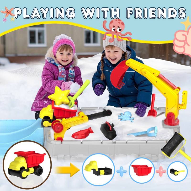 MQUDUO Set Mainan Truk Konstru - Kids Outdoor Dump Truck ulasan dan harga