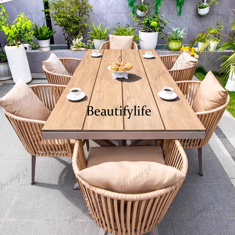 Set Meja Luar Ruangan dengan P - Kids Outdoor Wooden Table ulasan dan harga