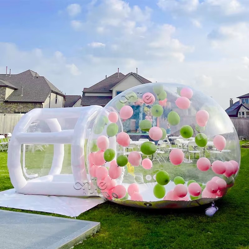 Tenda Bola Tiup Transparan PVC - Kids Outdoor Tent ulasan dan harga
