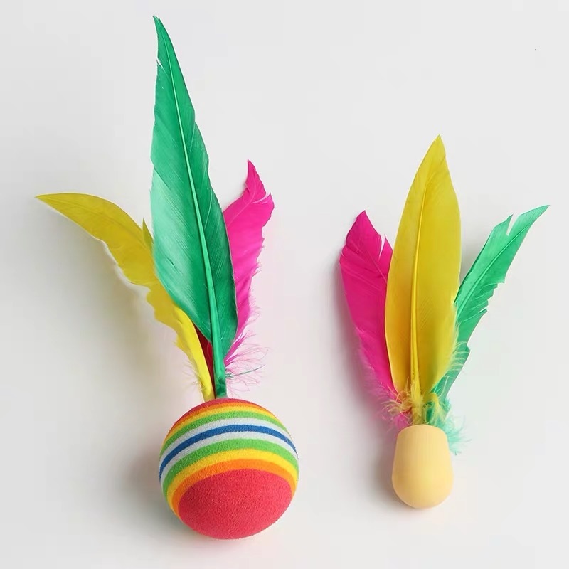 Set Bola Bulu Tangkis Luar Rua - Kids Outdoor Games ulasan dan harga