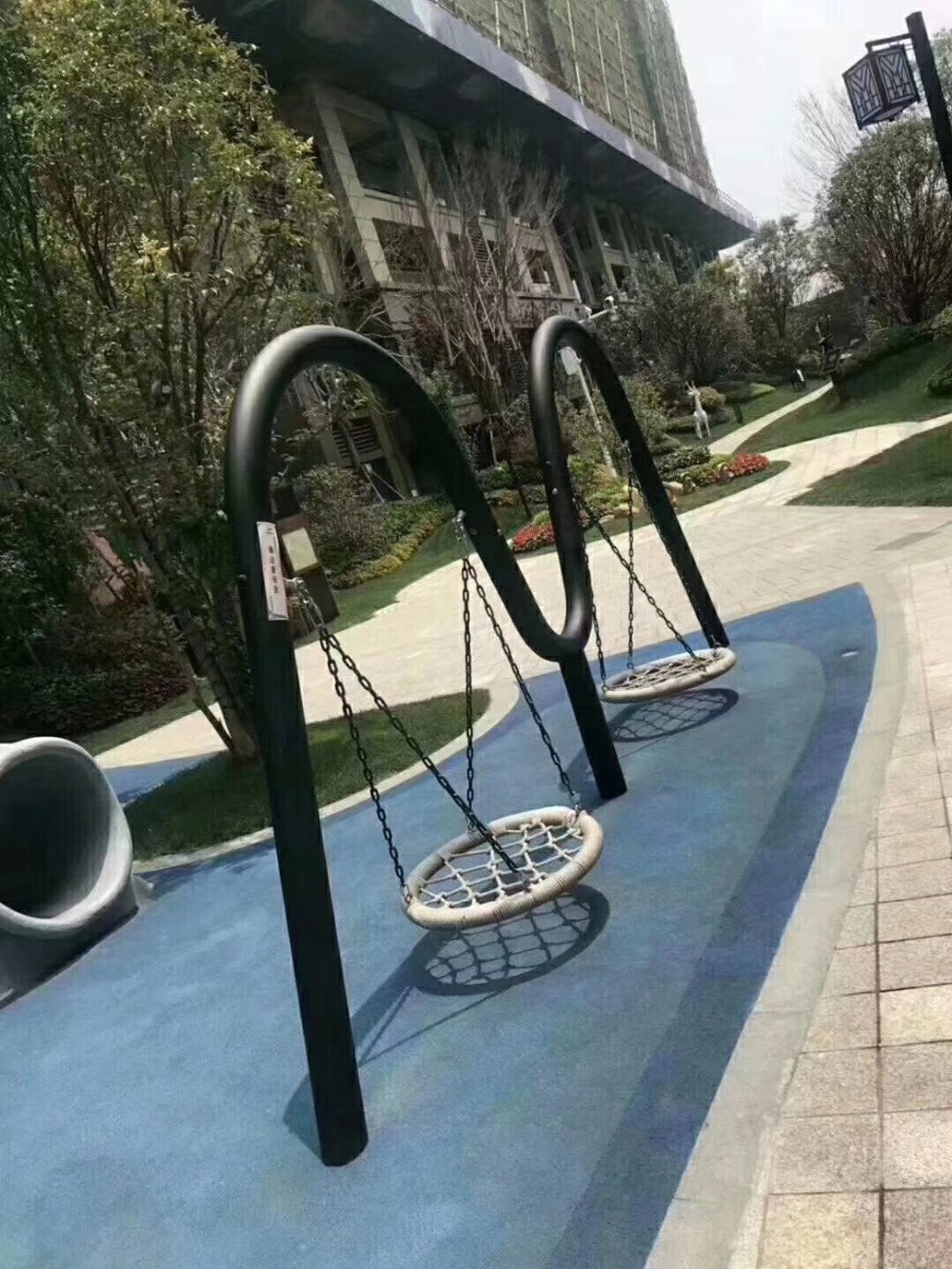 Ayunan Taman untuk Anak-Anak y - Kids Outdoor Swing Chair ulasan dan harga
