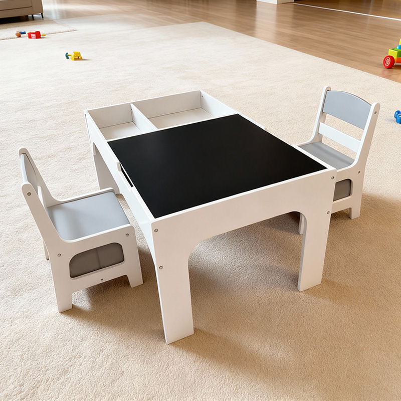Set Meja dan Kursi Anak Kayu M - Kids Outdoor Table And Chair Set ulasan dan harga