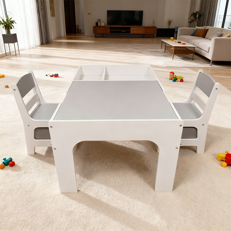 Set Meja dan Kursi Anak Kayu M - Kids Outdoor Table And Chair Set ulasan dan harga