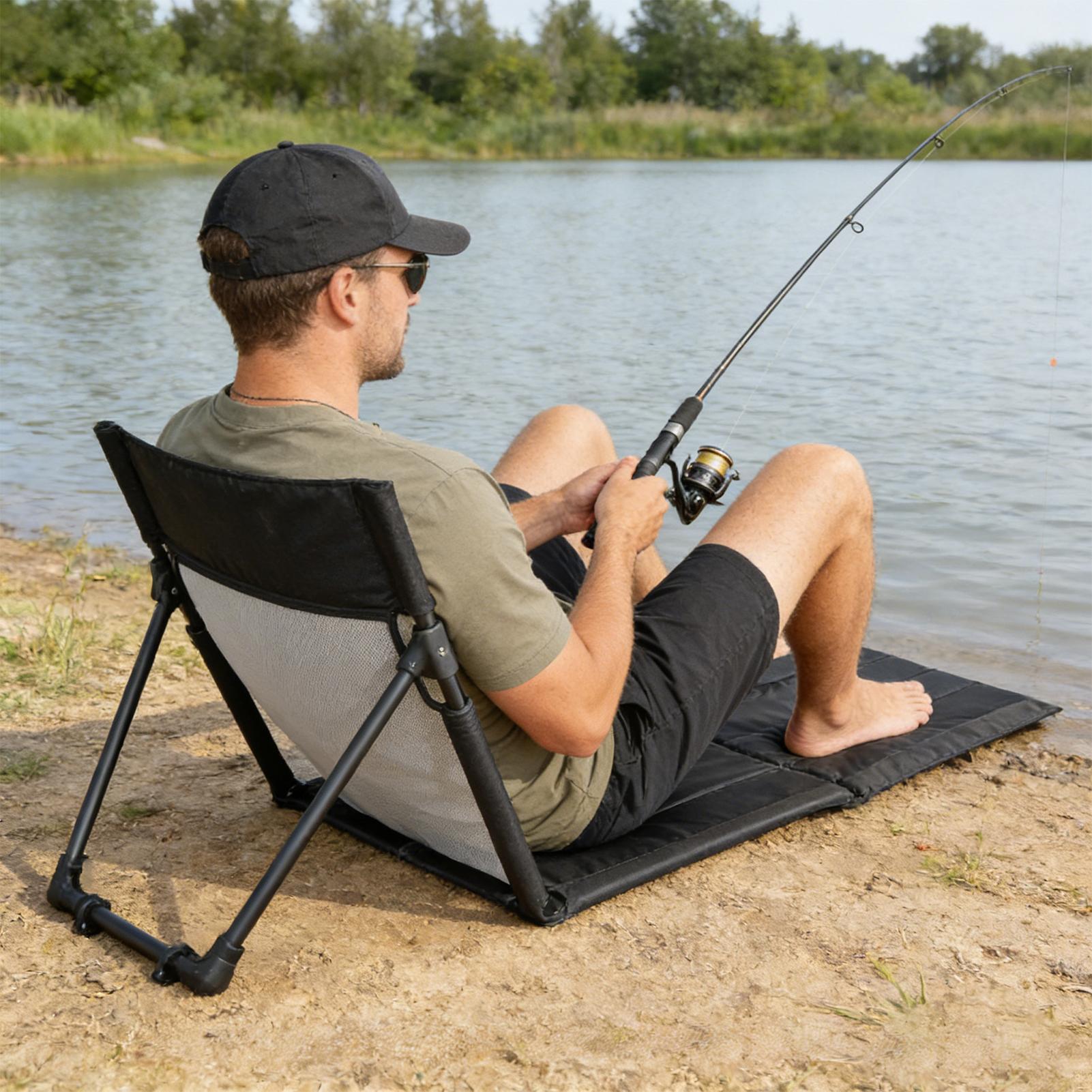 Kursi Pantai Lipat, Alas Santa - Kids Outdoor Lounge Furniture ulasan dan harga