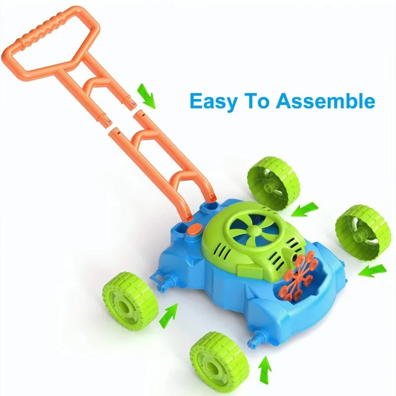 Mainan keranjang gelembung lis - Kids Outdoor Lawn Mower ulasan dan harga