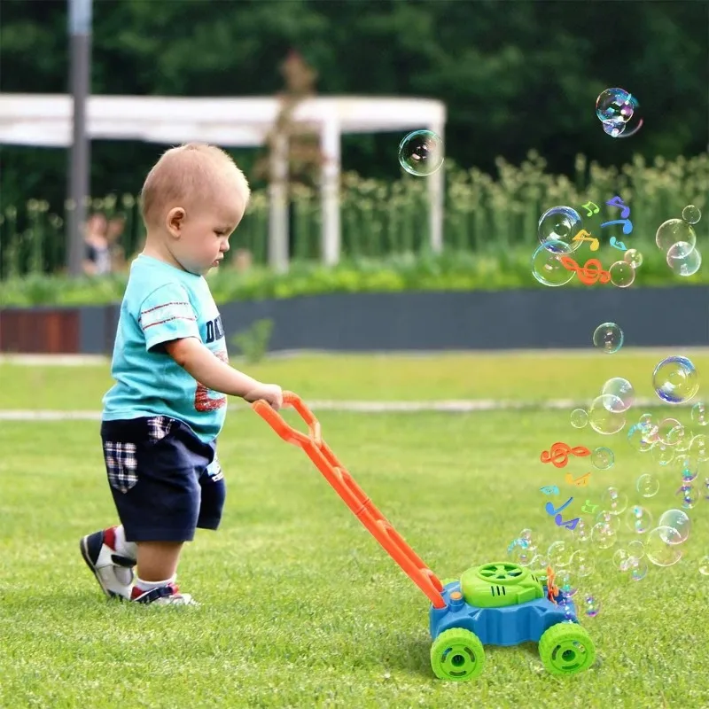Mainan keranjang gelembung lis - Kids Outdoor Lawn Mower ulasan dan harga
