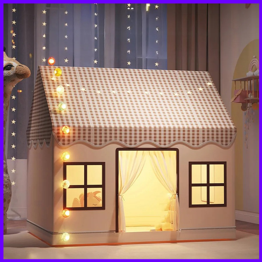 Tenda Mainan Anak Lipat Rumah- - Kids Outdoor Teepee ulasan dan harga