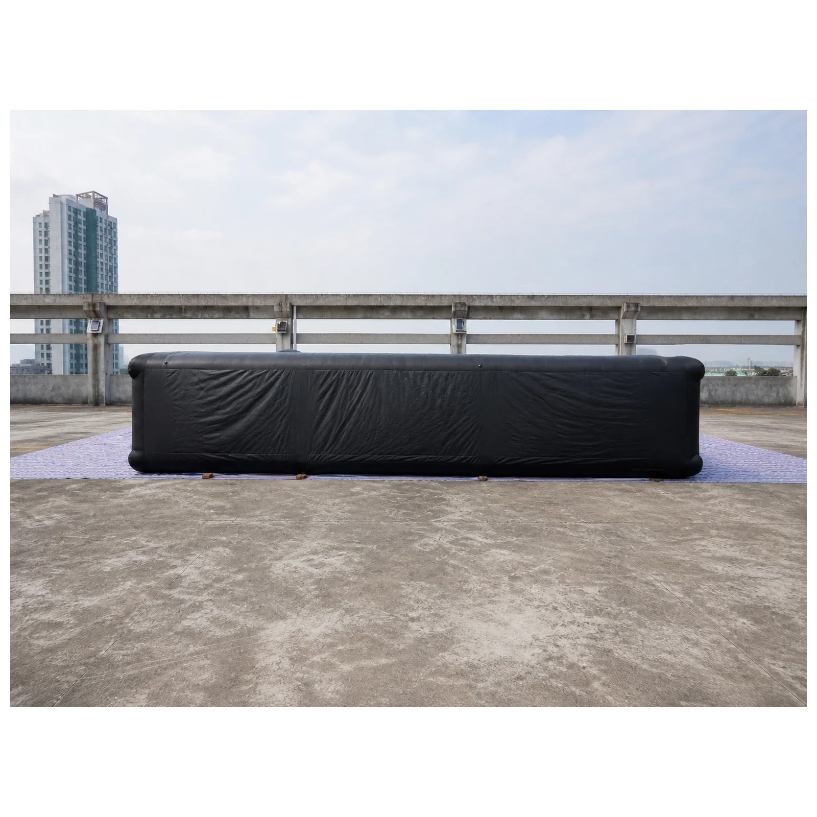 Labirin Tiup Hitam Polos Ukura - Kids Outdoor Games ulasan dan harga