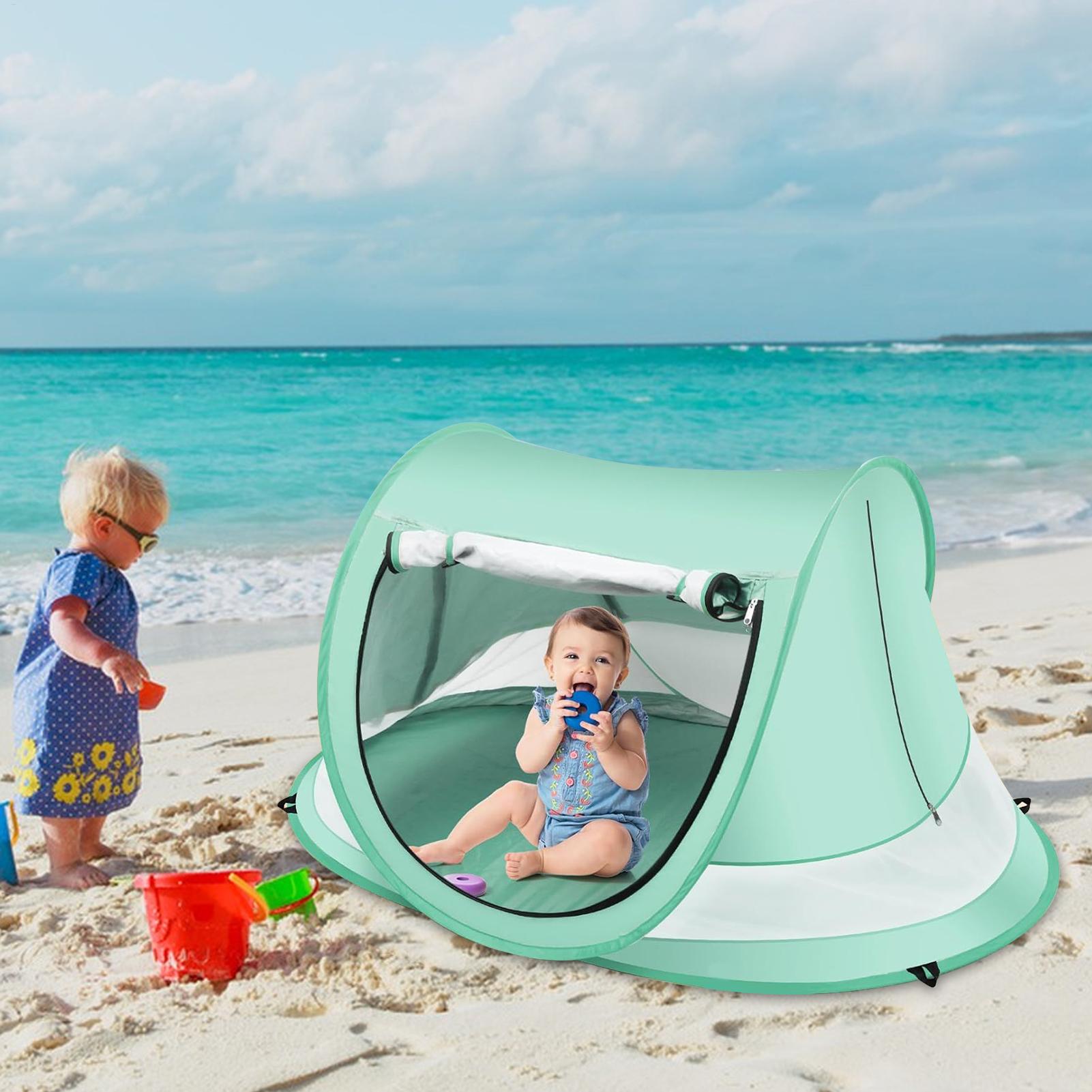 Tenda Pantai Anak UPF 50 Kanop - Kids Outdoor Tent ulasan dan harga