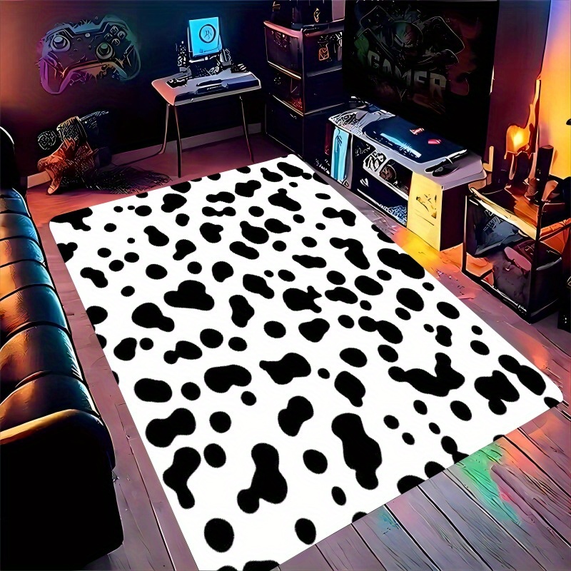 Karpet Flanel Motif Sapi Hitam - Kids Outdoor Zone ulasan dan harga