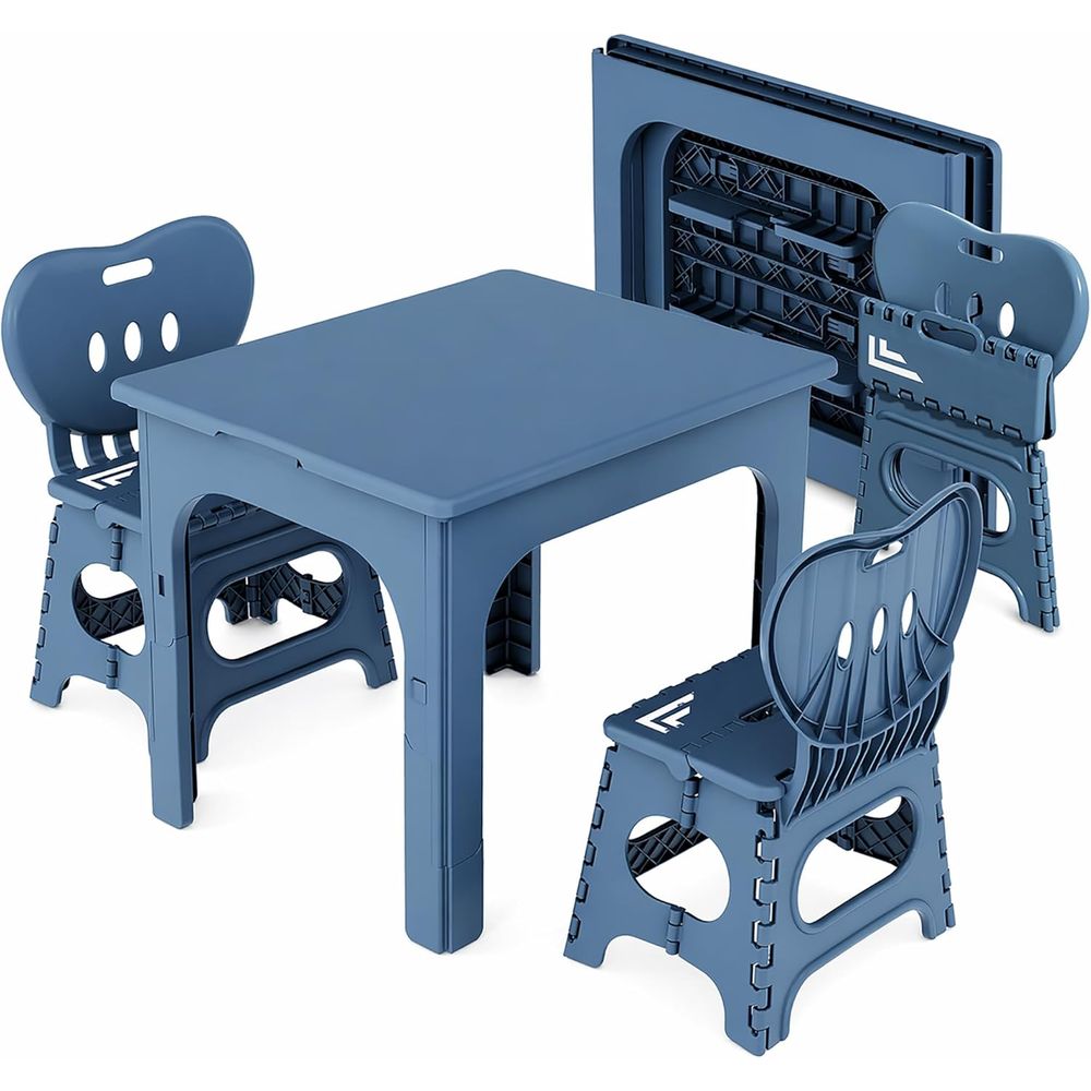 Set Meja dan Kursi Lipat, Meja - Kids Outdoor Wooden Table ulasan dan harga