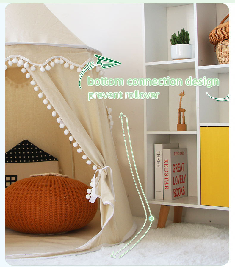 Tenda Lipat Anak-Anak, Tenda T - Kids Outdoor Teepee ulasan dan harga