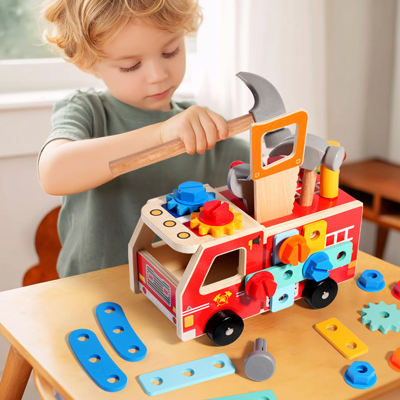 Set Alat Perakitan Mur dan Sek - Kids Outdoor Wooden Playset ulasan dan harga