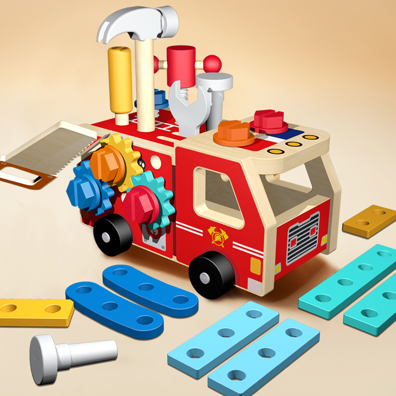 Set Alat Perakitan Mur dan Sek - Kids Outdoor Wooden Playset ulasan dan harga
