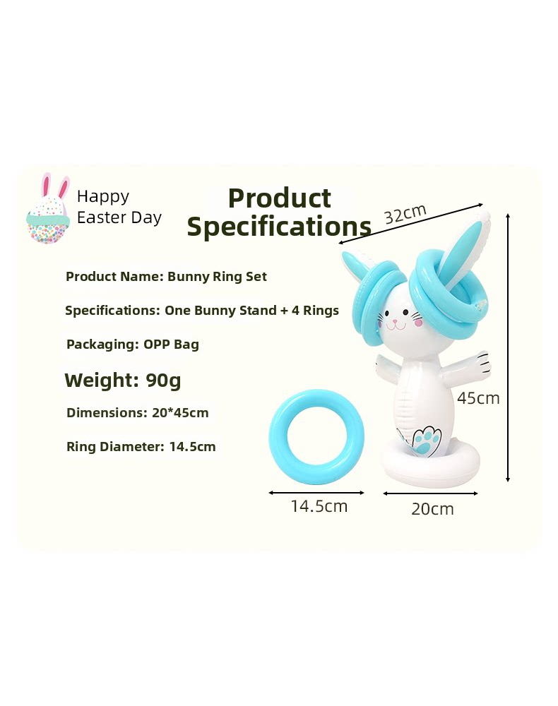 Permainan Lempar Cincin Kelinc - Kids Outdoor Games ulasan dan harga