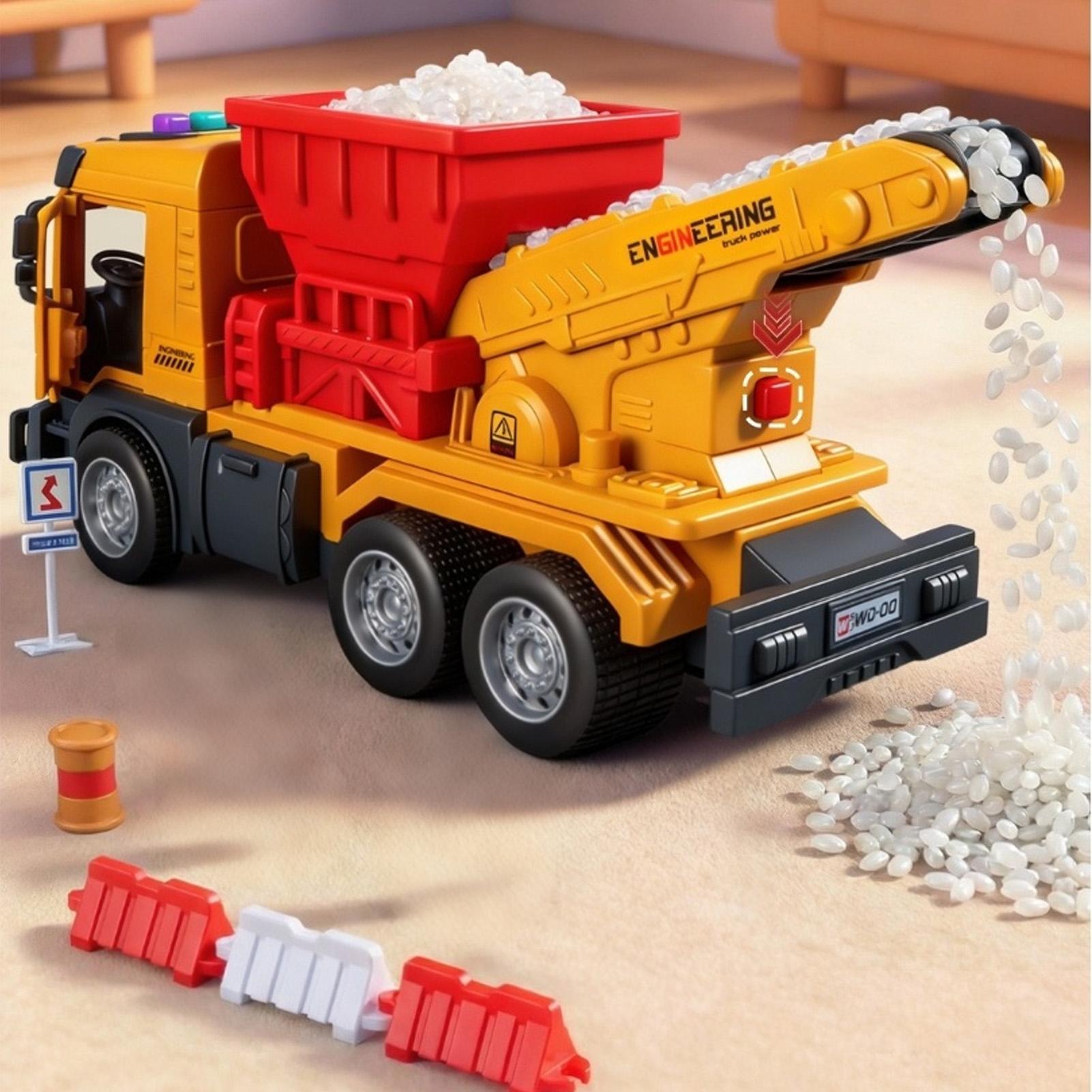 Truk Sampah Listrik Mainan den - Kids Outdoor Dump Truck ulasan dan harga