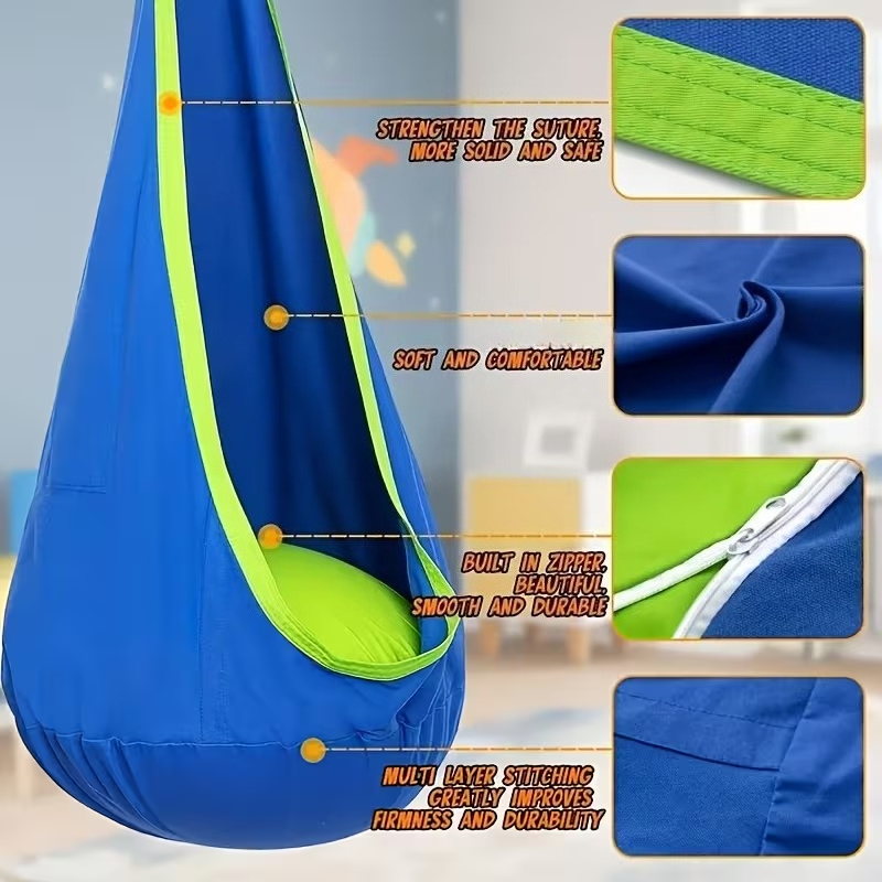Kursi Gantung Anak Indoor Outd - Kids Outdoor Hammock Swing ulasan dan harga