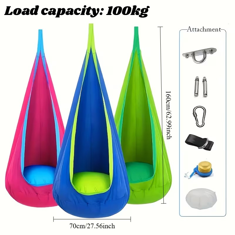 Kursi Gantung Anak Indoor Outd - Kids Outdoor Hammock Swing ulasan dan harga