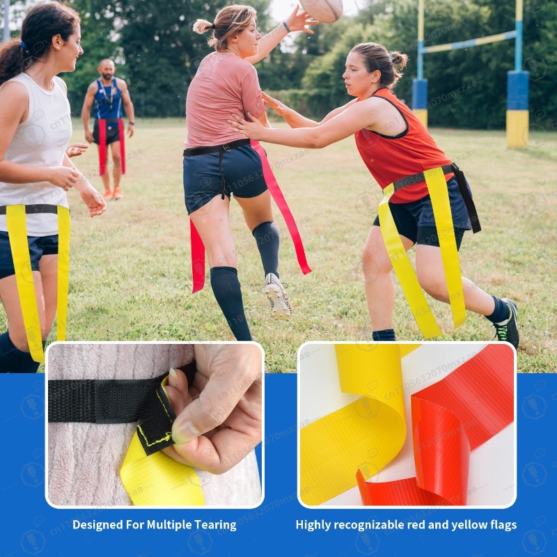 Set Sabuk Flag Football Gaya A - Kids Outdoor Games ulasan dan harga