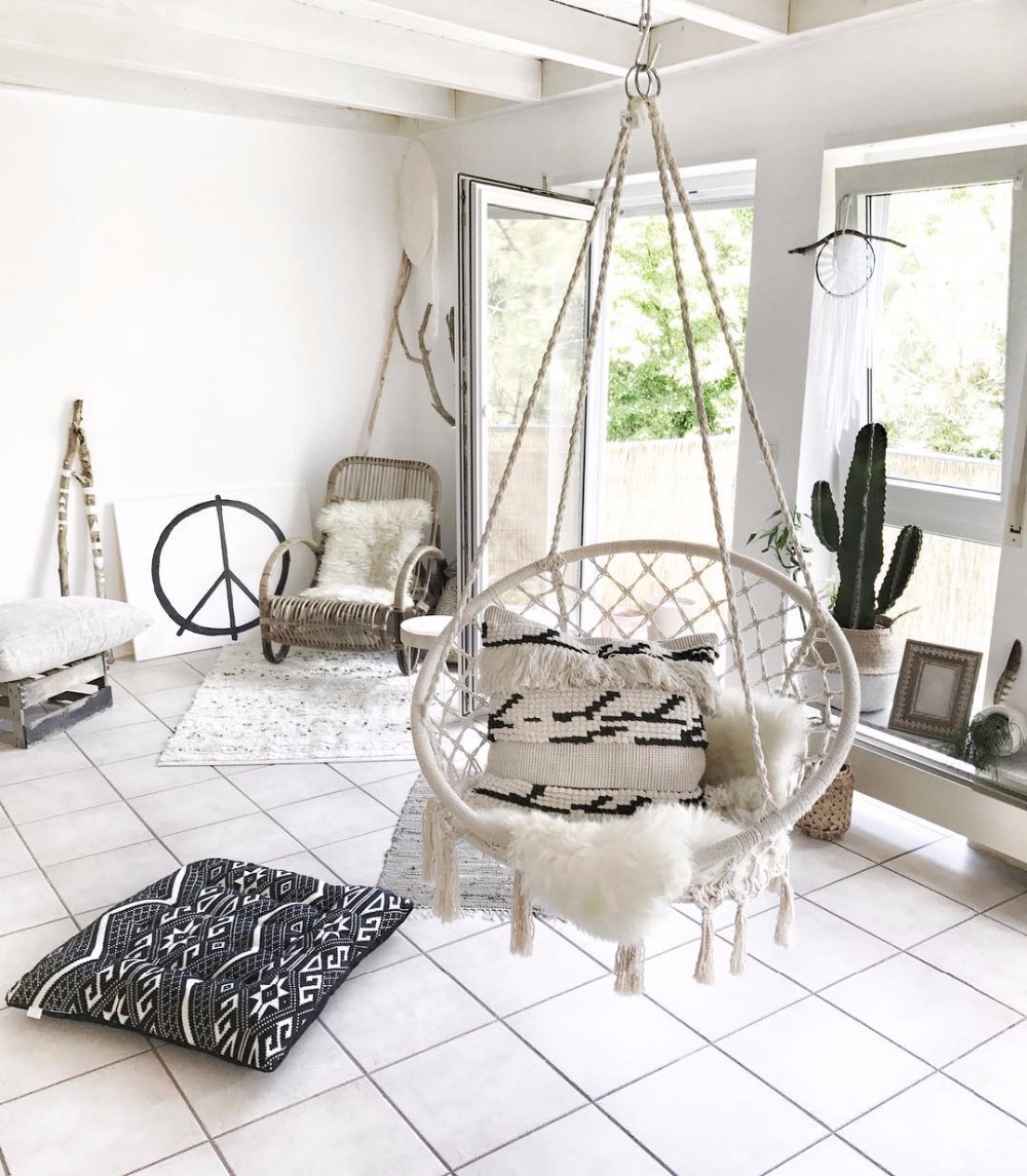 2025 Tempat Tidur Gantung Gant - Kids Outdoor Swing Chair ulasan dan harga