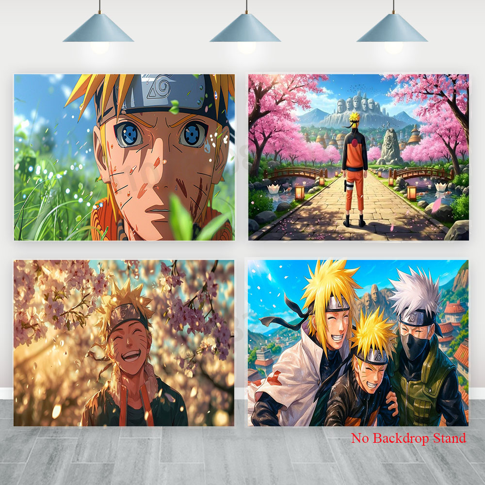 Spanduk Latar Belakang Naruto  - Kids Outdoor Movies ulasan dan harga