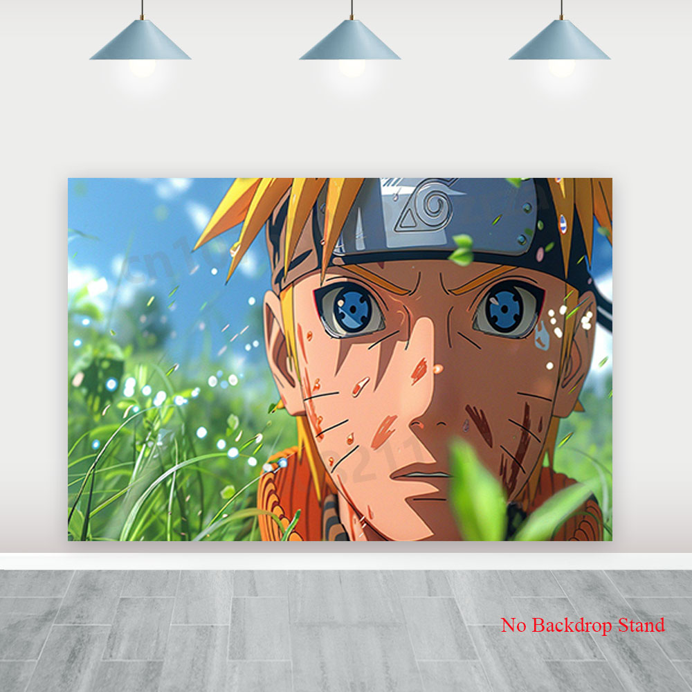 Spanduk Latar Belakang Naruto  - Kids Outdoor Movies ulasan dan harga