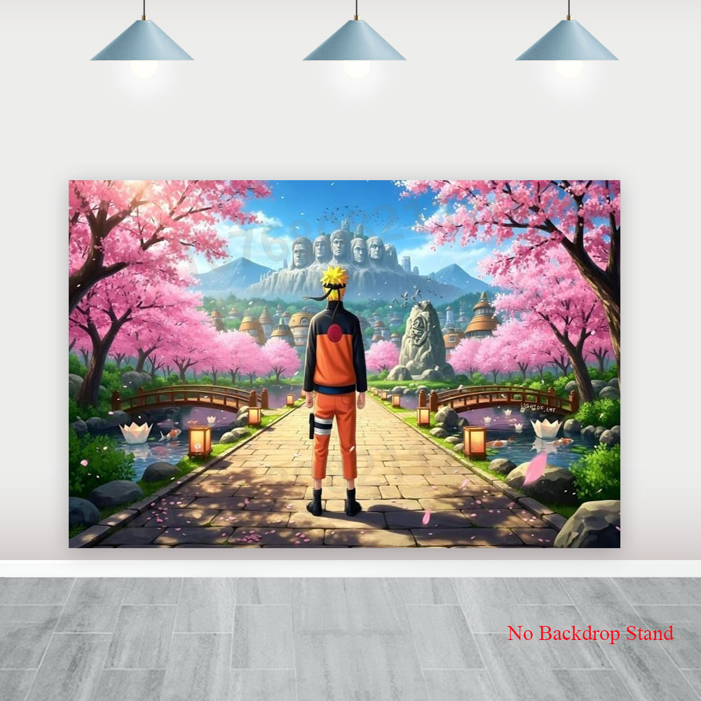 Spanduk Latar Belakang Naruto  - Kids Outdoor Movies ulasan dan harga