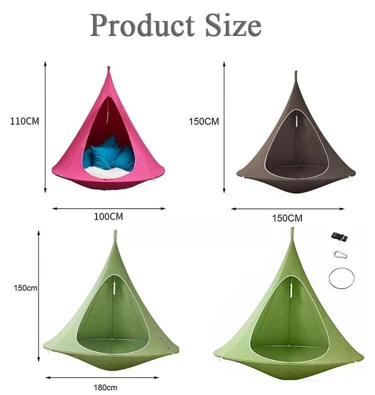 Tenda Gantung Tahan Air untuk  - Kids Outdoor Teepee ulasan dan harga